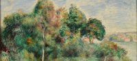 Pierre-Auguste Renoir, Paysage, vers 1890.