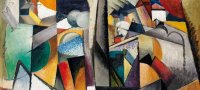 Gleizes Albert, Paysage cubiste