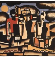 Fernand LEGER (1881-1955) La Création du monde, 1962. Laine H2,85x3,96m